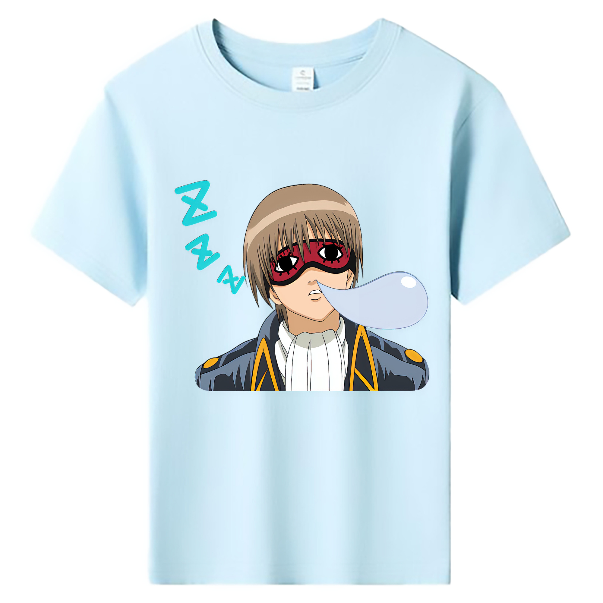 （画像用） ぎんたま 坂田銀時（さかたぎんとき） 神楽 志村新八（しむら しんぱち） GINTAMA Sakata Gintoki Kagura Shimura Shinpachi 綿100％キッズTシャツ（フロントプリント）